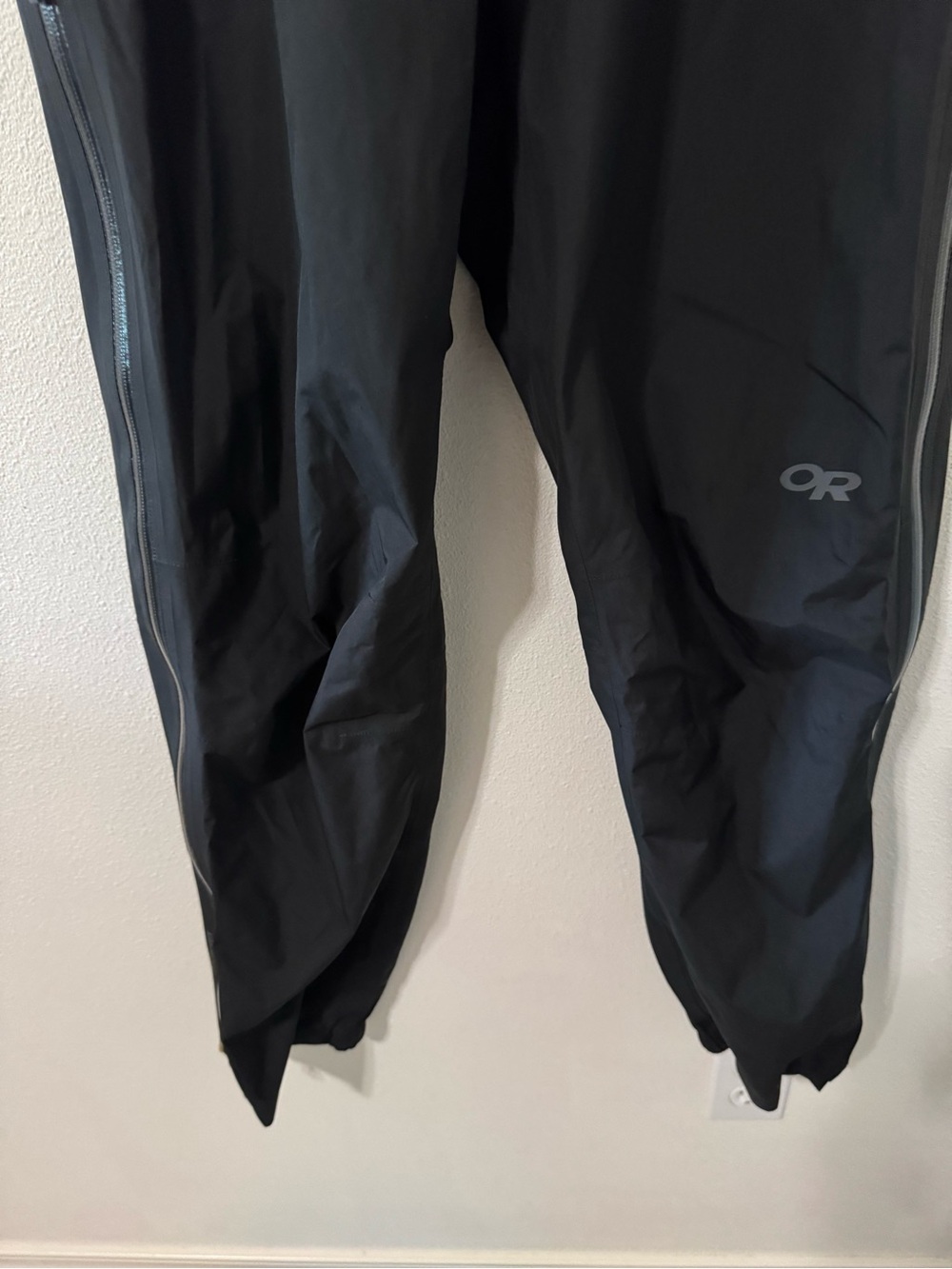Outdoor Research Gore-Tex Foray Rain Pants Black Lightweight Zip Outseam-Medium - Picture 7 of 14